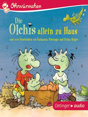cover image of Die Olchis allein zu Haus
